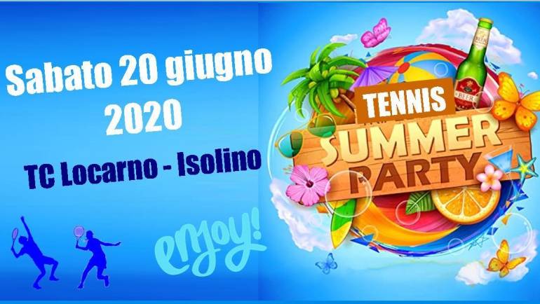 Tennis Summer Party il 20.06.20